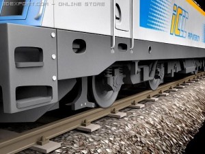 Taurus Train Model 3D