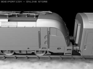 Taurus Train Model 3D