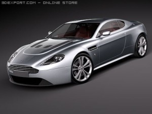 Aston Martin V12 Vantage 2010 3D Model