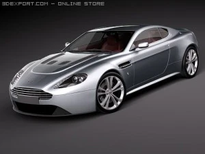 Aston Martin V12 Vantage 2010 Model 3D