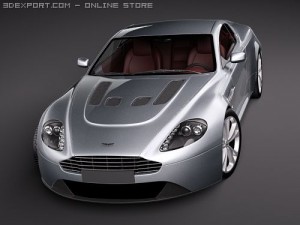 Aston Martin V12 Vantage 2010 3D Model