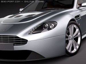 Aston Martin V12 Vantage 2010 3D Model