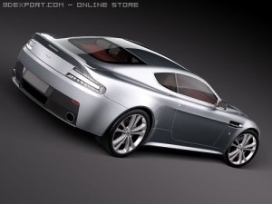 Aston Martin V12 Vantage 2010 3D Model
