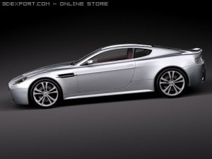 Aston Martin V12 Vantage 2010 3D Model