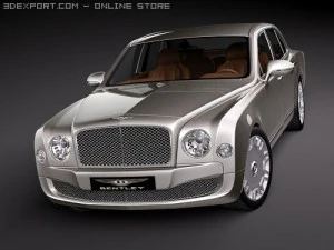 Bentley Mulsanne 3D Model