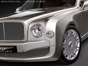 Bentley Mulsanne 3D Модель