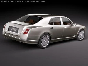 Bentley Mulsanne 3D Model