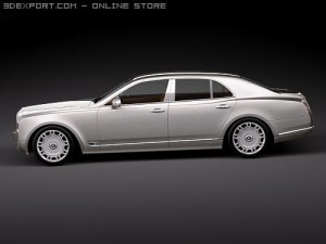 Bentley Mulsanne 3D Модель