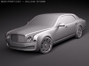 Bentley Mulsanne 3D Модель