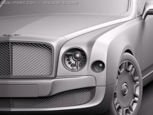 Bentley Mulsanne 3D Модель