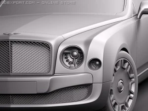 Bentley Mulsanne 3D Model