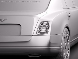 Bentley Mulsanne 3D Модель