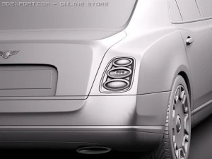 Bentley Mulsanne 3D Model