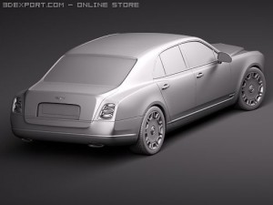 Bentley Mulsanne 3D Модель