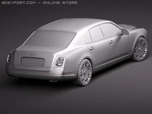 Bentley Mulsanne 3D Model