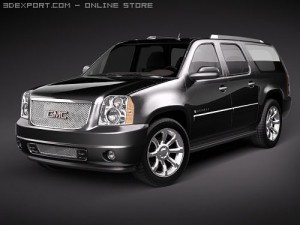 GMC Yukon Denali xl 3D Model