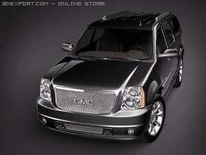 GMC Yukon Denali xl 3D Model