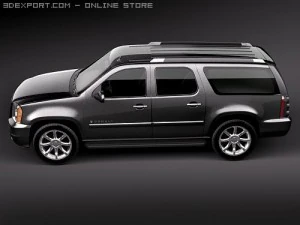 GMC Yukon Denali xl 3D Model