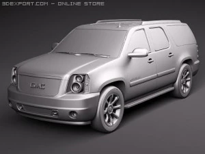 GMC Yukon Denali xl 3D Model