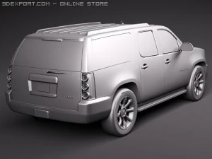 GMC Yukon Denali xl 3D Model