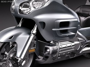 Honda Goldwing Model 3D