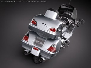 Honda Goldwing Model 3D