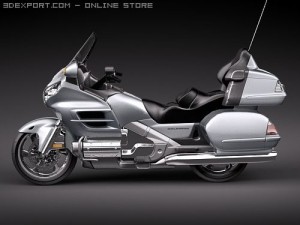 Honda Goldwing Model 3D