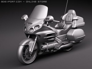 Honda Goldwing Model 3D