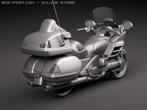 Honda Goldwing Model 3D