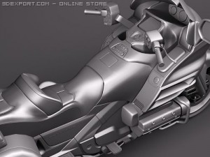 Honda Goldwing Model 3D
