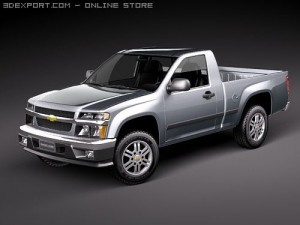 Chevrolet Colorado Regular Cab 3D Model