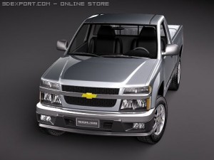 Chevrolet Colorado Regular Cab Modelo 3D