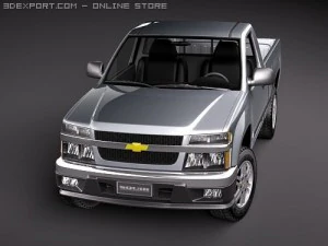 Chevrolet Colorado Regular Cab 3D Model