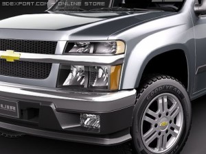 Chevrolet Colorado Regular Cab Modelo 3D