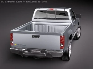 Chevrolet Colorado Regular Cab 3D Model