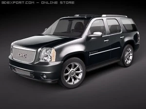GMC Yukon Denali Modelo 3D