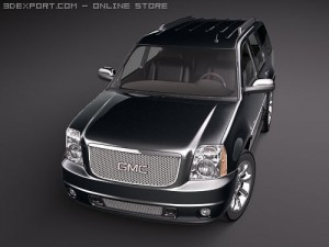 GMC Yukon Denali 3D Model