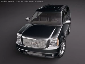 GMC Yukon Denali 3D Model