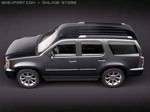 GMC Yukon Denali 3D Model