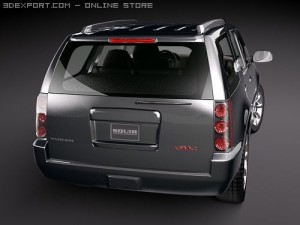 GMC Yukon Denali 3D Model