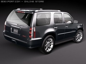 GMC Yukon Denali 3D Model