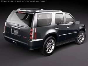 GMC Yukon Denali 3D Model