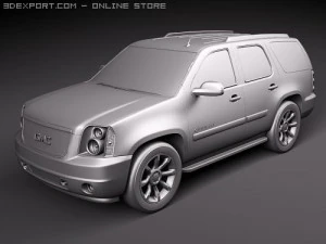 GMC Yukon Denali 3D Model