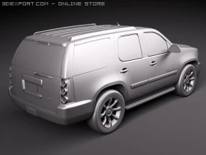 GMC Yukon Denali 3D Model
