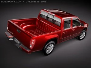 Chevrolet Colorado Crew Cab 3D Model