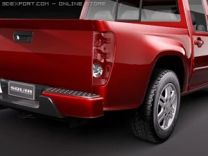 Chevrolet Colorado Crew Cab 3D Model