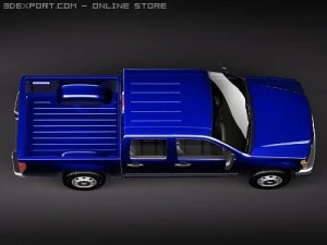 Chevrolet Colorado Crew Cab 3D Model