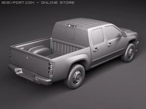 Chevrolet Colorado Crew Cab 3D Model