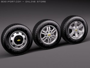 Chevrolet Colorado Extendedcab 3D-Modell