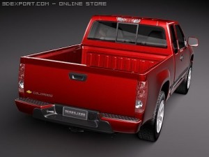 Chevrolet Colorado Extendedcab 3D-Modell